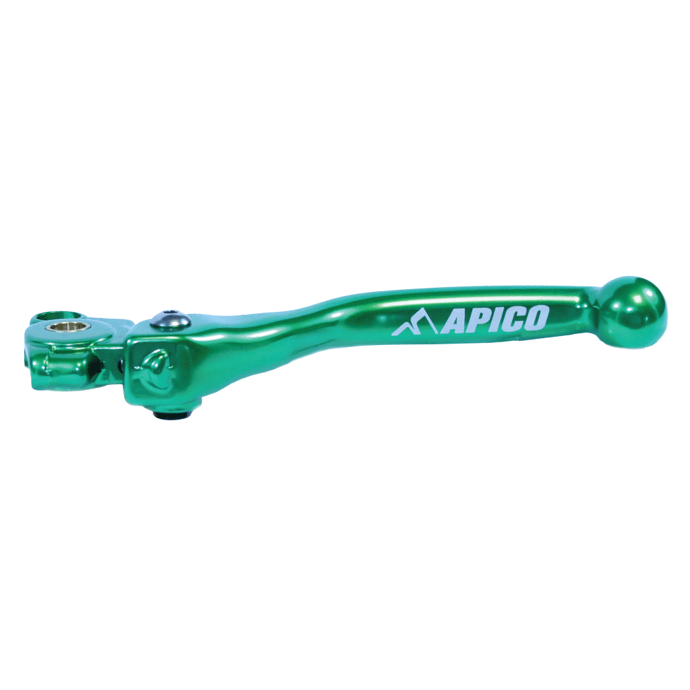 CLUTCH LEVER ELITE KAWASAKI KX250F 21-26, KX450F 19-26, KX250X/450X 21-26 GREEN